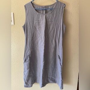 Cut Loose Lagenlook Womens Medium Relaxed Fit Sleeveless Dress